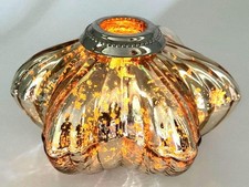 LARGE GOLD CHRISTMAS STAR MERCURY GLASS TEALIGHT CANDLE HOLDER, CHRISTMAS DECOR