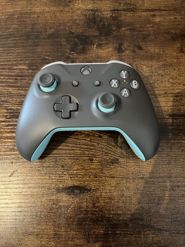 Xbox one controller grey blue - one,