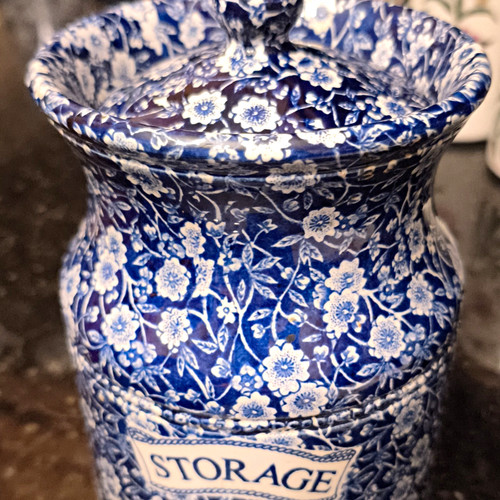 Calico burleigh blue - burleigh, &