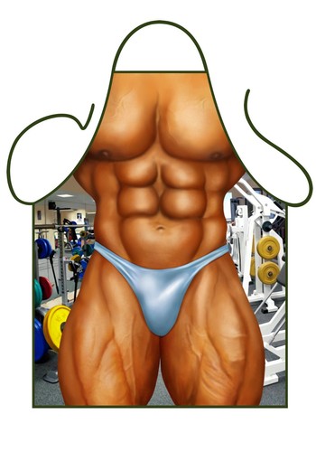 Muscle man cheeky - muscle, novelty