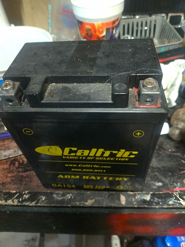 Volt motorcycle battery - 12,