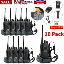 10X Baofeng BF-888S 400-470MHz