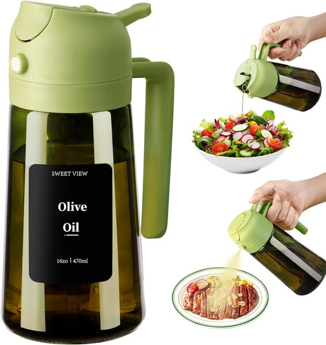 Olive oil dispenser - olive,