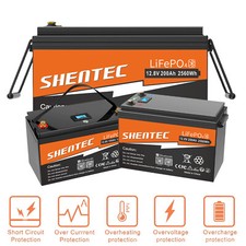 24V/12V LiFePO4 Battery 300AH