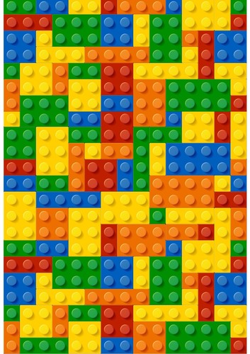 Colourful bricks blocks - bricks,