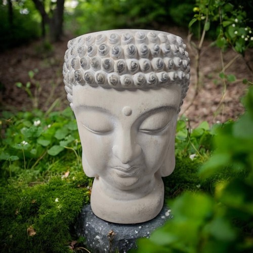 Large buddha planter flowers - large, planter/