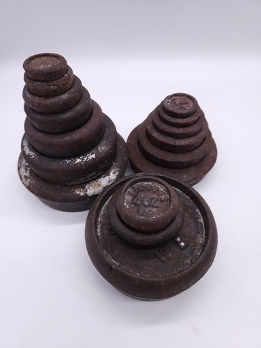 16x vintage scale weights - 16x,