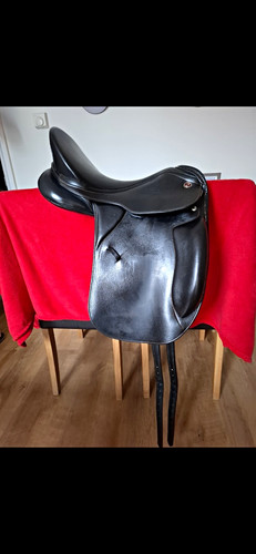 Kieffer black leather - leather, dressage