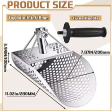 Beach Sand Scoop Shovel Metal Detector Sand Scoops Treasure Detecting