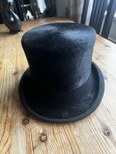 Vintage Patey Black Fur Felt