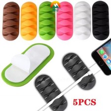 5 holes Cable Drop clip desk