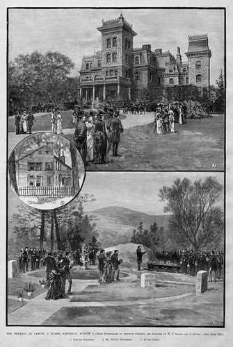 Funeral samuel tilden - of,