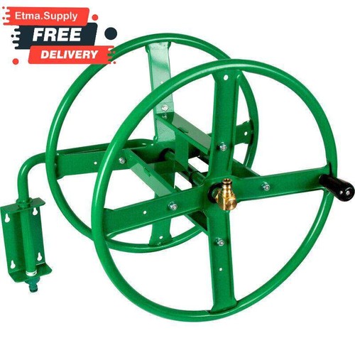 Wall mounted hose reel - mounted, heavy