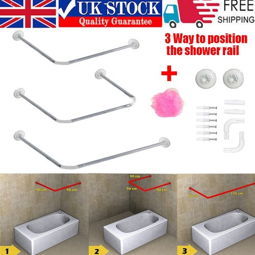 Shower curtain rod - shower, u
