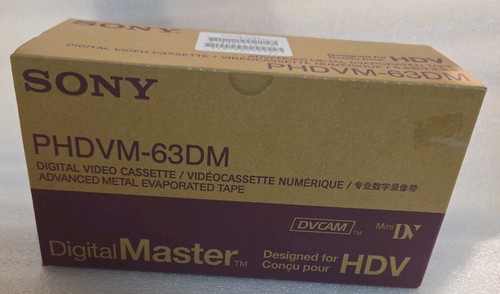 Sony phdvm 63dm box - sony,