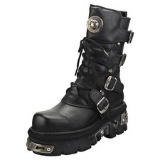 New Rock Reactor Half Boots
