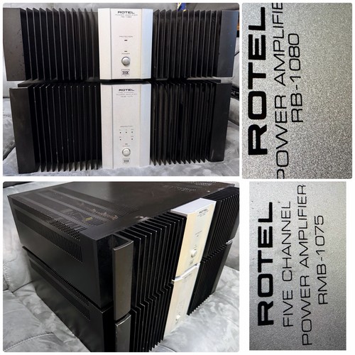 Rotel amplifier power 1080 - rotel,