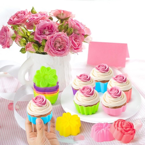 42pcs flower design silicone - 42pcs,