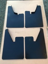 Set of Escort Mk2 Moulded Mud Flaps Forest 4 Piece Shaped MudFlaps
