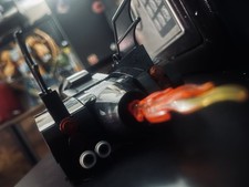“L3GO” 1989 Batmobile And Batman  Figure - 1:18 Scale.