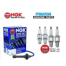 NGK SPARK PLUGS + SILICONE