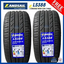 2 X New 225 40 18 LANDSAIL