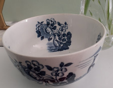 Vintage Blue & White Bone