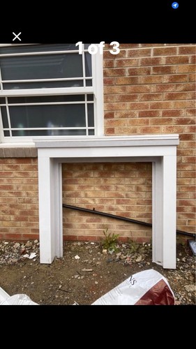 Marble fire surround - marble,