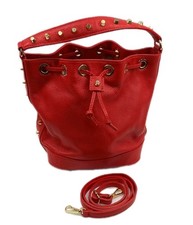Borse in Pelle Red Leather