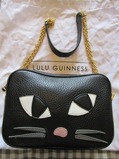 Lulu Guinness Hand Bag Black