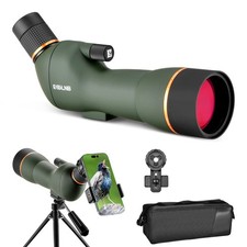 Spotting Scope with Tripod BAK4 High Definition Waterproof Compact Spotter Scope