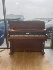 Piano Droit Pleyel De 1855 Romantique, 82 Touches Ivoire Et Ébène Acajou Flammé,