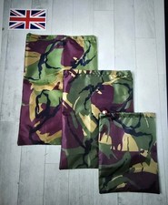 UK SHOES DRAWSTRING, GREEN CAMO BAG,TRAVEL. WATERPROOF FABRIC,FREE SAME DAY P&P