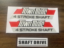 yamaha townmate decals stickers Side Panel - Red