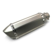 Motorcycle exhaust muffler Force Stainless Steel-Titanium