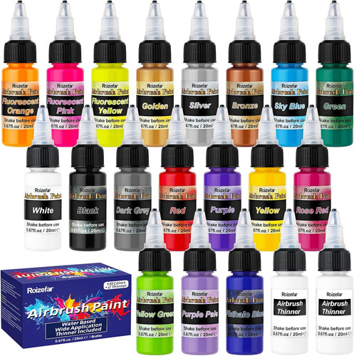 Roizefar airbrush paint 18 - airbrush, paint,