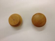 10 x Pine Knobs / Handles - 44mm Outer Diameter - As Pictured - New / Unused