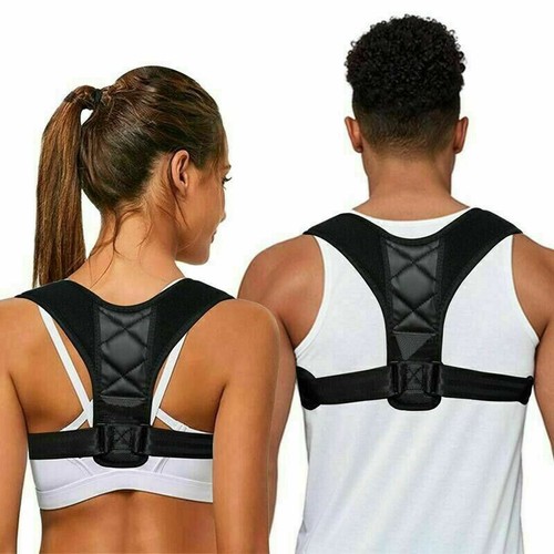 Black posture corrector body - black,