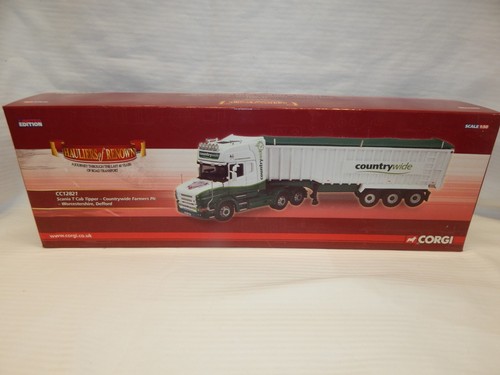 Corgi scania cab tipper - t,