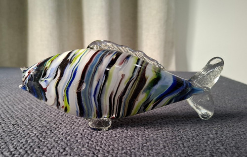 Small multi stripe murano - stripe,