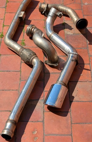 Fabricated sports exhaust - fabricated,