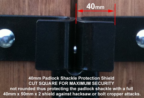 Heavy duty security hasp lock - duty,