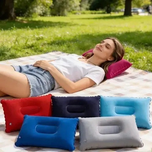 Camping pillow inflatable - camping,