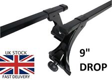 Roof bars Rain Gutters Racks rails fits Pajero Shogun Volvo Estate 9" Drop