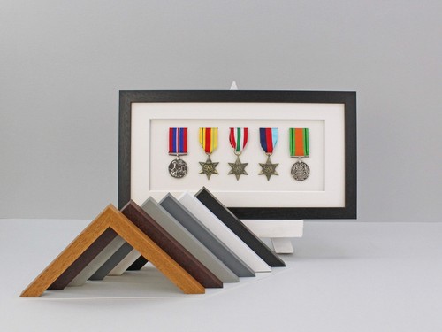 Military medal display frame - military,