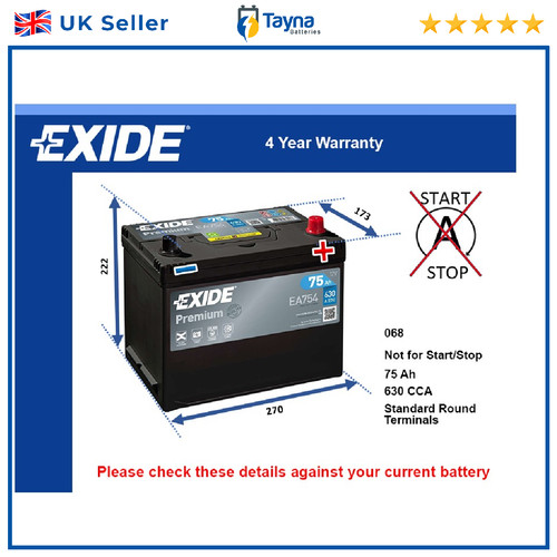 Battery fits eunos - fits,