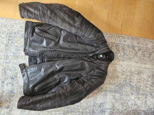 Motorcycle leather jacket - leather,