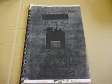 Britan Model C lathe manual