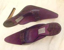 FAITH SOLO PURPLE FAUX SKIN &