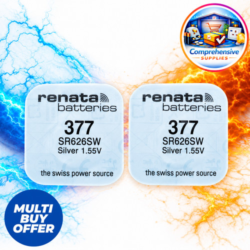 Renata 377 55v watch coin - renata, 1.55v